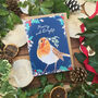 Robin Christmas Card Blank Inside, thumbnail 2 of 2