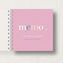 Personalised 'Memo' To Do List Small Notebook, thumbnail 9 of 10
