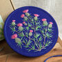 Scottish Thistles Embroidery Kit, thumbnail 1 of 8