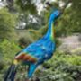 Elegant Free Standing Peacock Ornament, thumbnail 8 of 10