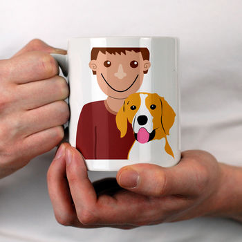 Personalised Dog Dad Mug, 2 of 12