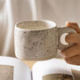 Nordic Ceramic Ring Handle Mug, thumbnail 1 of 12