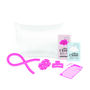 Silver Cloud Fuchsia Heatless Curlers And White Pillowcase, thumbnail 1 of 6