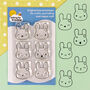 Kawaii Clear Stamp Sets For Self Care And Happy Mail, thumbnail 2 of 6