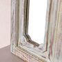 Rectangular Mirror Reclaimed Wood Teal Green, thumbnail 5 of 9