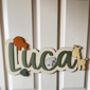 Large Wooden Name Sign For Kids Bedroom Personalised, thumbnail 9 of 12