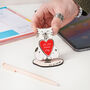 Personalised 'Love You Furever' Cat Desk Ornament, thumbnail 1 of 3