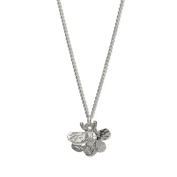 Bumble Bee Silver Necklace, 7 of 8