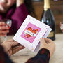 Personalised Heart Reveal Valentine’s Day Card, thumbnail 1 of 5
