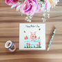 Illustrated Cute Pig Mother's Day Card, thumbnail 3 of 4