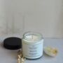 Citrine Crystal Vegan Candle With Essential Oils, thumbnail 5 of 11