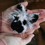 Personalised Crochet Rabbit Guinea Pig Hamster Keyring, thumbnail 11 of 11