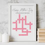 Create Your Own Mother's Day Scrabble Tile Framed Print, thumbnail 1 of 2