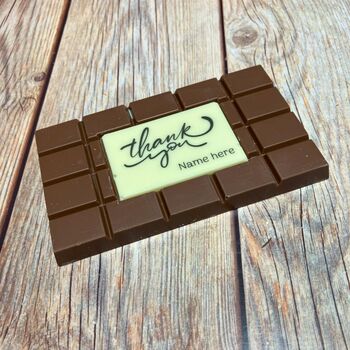 Personalised Chocolate Break Bar, 2 of 11