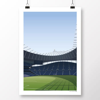 Tottenham Stadium The New White Hart Lane Poster, 2 of 6
