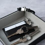 Personalised Silver Rectangle Cufflinks And Gift Box, thumbnail 4 of 8