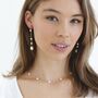 Freshwater Pearl Drop Earrings, thumbnail 4 of 4