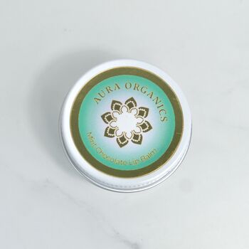 Mint Chocolate Vegan Organic Lip Balm, 2 of 3