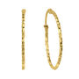 Jodhpur Hammered Gold Vermeil Hoop Earrings, thumbnail 4 of 6