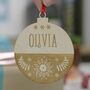 Personalised Engraved Bauble Decoration, thumbnail 2 of 3
