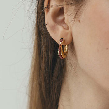 Eclipse Hoops Garnet, 5 of 7