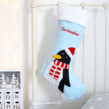 Personalised Penguin Stocking, 2 of 2