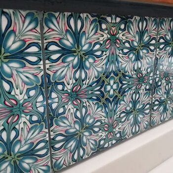 'Flourishing Garden' Ceramic Tile, 10 of 10