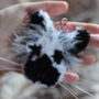 Personalised Crochet Rabbit Guinea Pig Hamster Keyring, thumbnail 7 of 11