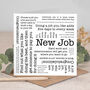 New Job Congratulations Card, thumbnail 1 of 5