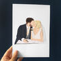 Personalised Wedding Portrait Papercut, thumbnail 2 of 11