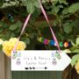 Personalised Easter Hunt Arrow Sign, thumbnail 1 of 6