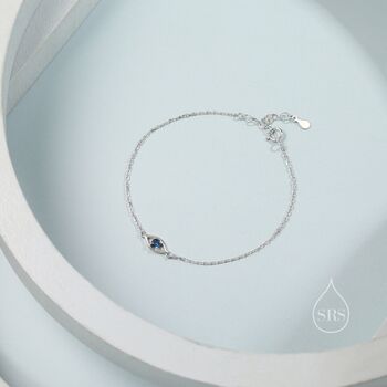 Evil Eye Bracelet In Sterling Silver, 2 of 11