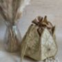 Light Gold Potli/Wrist Bag, thumbnail 1 of 6