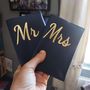 Personalised Mr And Mrs Coloured Leather Passport Set, thumbnail 3 of 7