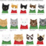 Personalised Cat Christmas Wrapping Paper, thumbnail 4 of 9