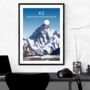 K2 Worlds Second Highest Mountain Art Print, thumbnail 2 of 3