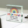 Personalised Shape Little Minds Crystal Token, thumbnail 3 of 7