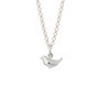 Sterling Silver Wren Bird Necklace, thumbnail 8 of 8