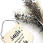 Personalised Wooden Santa Stop Here Sign, thumbnail 2 of 3
