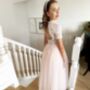 Bonnie In Baby Pink Party Dress Or Flower Girl Dress, thumbnail 3 of 10