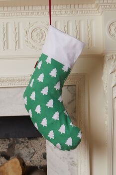 Toby Tiger Organic Cotton Christmas Stockings, 3 of 7