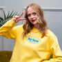 Personalised Embroidered Star Sign Sweatshirt, thumbnail 8 of 10