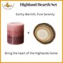 Highland Hearth : Candle And Crystal Agate Set, thumbnail 1 of 4