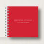 Personalised Little Red Notebook, thumbnail 1 of 4
