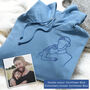 Personalised Embroidered Photo Hoodie, thumbnail 5 of 12