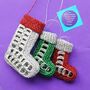 Christmas Stocking Decoration Hand Made Drinks Cans, thumbnail 11 of 12