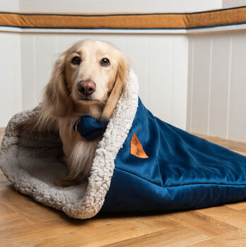 Velour Dog Snuggle Beds, 2 of 12