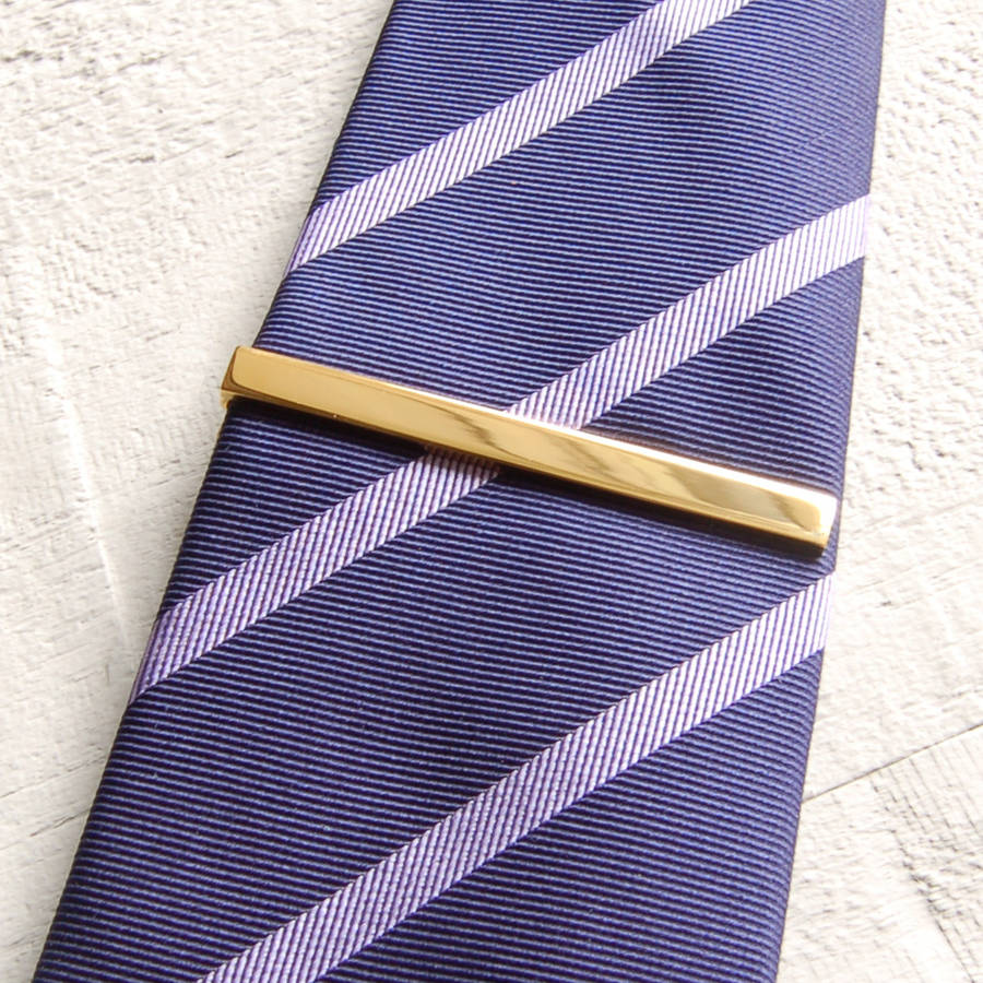 personalised tie clip by highland angel | notonthehighstreet.com