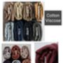 Burgundy Blooms Oud Scented Pandora Hijab Gift Box, thumbnail 4 of 7