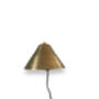 Antera Wall Lamp, Brass Finish, Iron, thumbnail 6 of 8